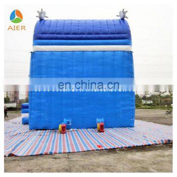 2017 Aier With Dolphins Inflatable Slide/cheap Inflatable Slide/adult Size Inflatable Water Slide photo-3