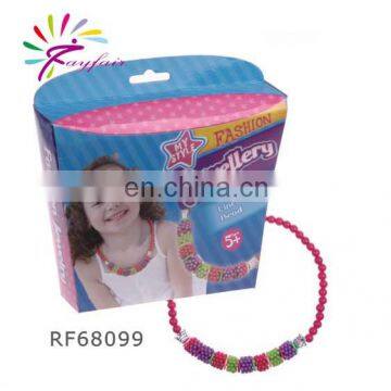 NEW!Fashion jewellery kit-DIY beads set /make your own necklace/diy necklace kit for kids -68099