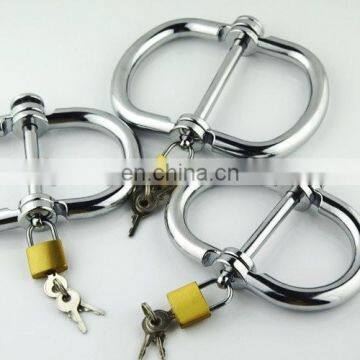 Electronic Handcuff, Metal Stainless Steel Handcuff for Adult Couple Fun Game Product photo-6