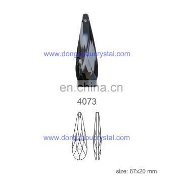 DZ4073 raindrop crystal jewelry pendant stones for necklace