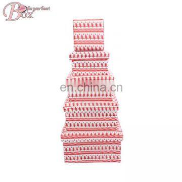 Custom Holiday Christmas Gift Box for Hats Socks photo-2