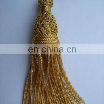 GOLD BULLION TASSEL - DECORATION BULLION TASSEL - TRIM BULLION