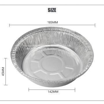 750ml 7 Inch Aluminum Foil Pan / Aluminum Bakery Foil Pan / Aluminium Foil Container photo-2