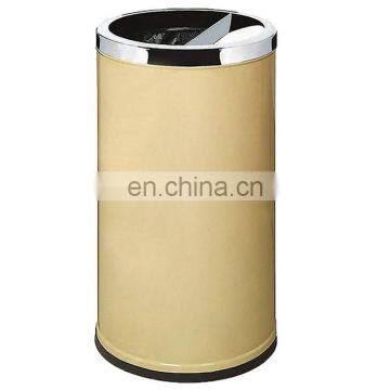 Stainless steel indoor waste bin