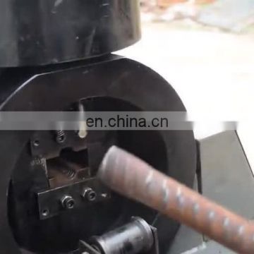 double cylinder rebar end upsetting rough forging machine