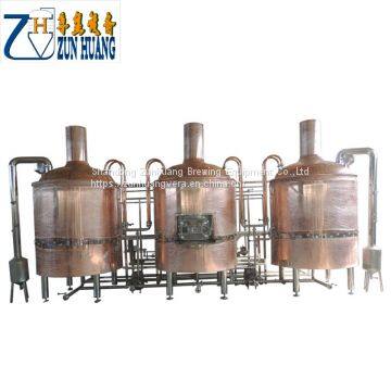 Micro Mini Brewery 3 Vessel Beer Brewing Equipment 500L Beer Mash Tun