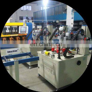 Aluminum Profile Knurling thermal break Machine with Strip Feeding for window and door