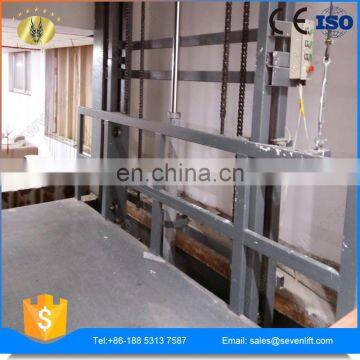 7LSJD Shandong SevenLift Home Use Hydraulic Accessible Vertical Stationery Hydraulic Lifter