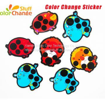 Liquid Crystal Fever Thermometer Sticker Baby Forehead Thermometer