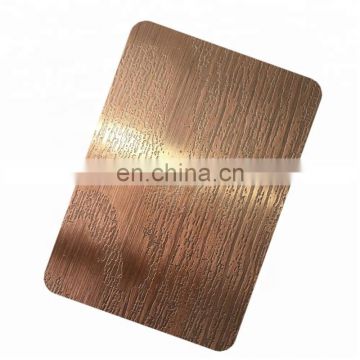 Decorative stainless colored steel sheet chinese suppliers ss plate for house decoration