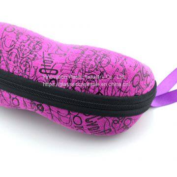 Wholesale Fashionable, Advanced and Crush-resistant Zippered Sunglasses Case