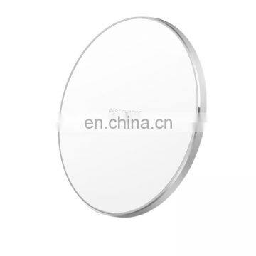 Hot Selling Wireless Charger Round Charging Pad for Phone QI Wireless Charger photo-3