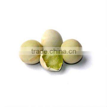 Green bean with green kernel