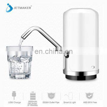 Jetmaker Cordless Electric Mini ColdBottled Water Dispenser JAW-003 White Color photo-3