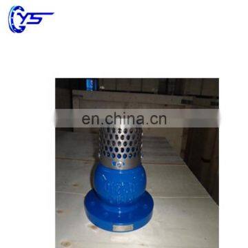 High Quality Ductile Iron Flange DN50-DN600 Foot Valve Filter Check Valve With Screen