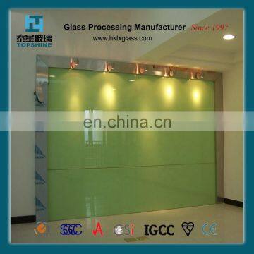 5mm 6mm Colored Tempered Glass Wall Panels for Kitchen Splashback photo-5
