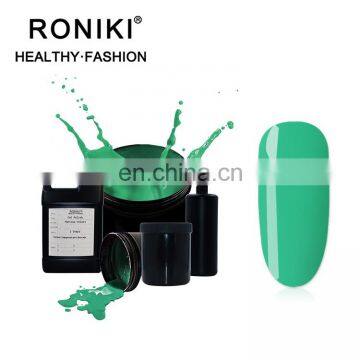 RONIKI Factory Nail Supplies Wholesale 5kg Color Raw Material UV Gel Nail Polish photo-5