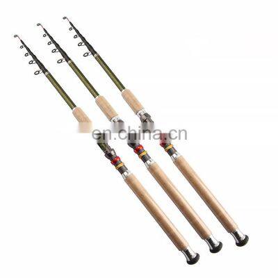 Latest Deep Sea Telescopic Rods Fishing Carbon Fiber Throw Spinning Fishing Rod