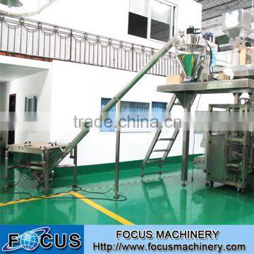 Flexible Screw Conveyor with packaging system for powder, food industrial