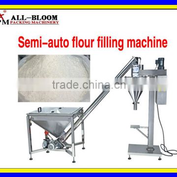 Semi-auto flour dry powder measuring and filling machine