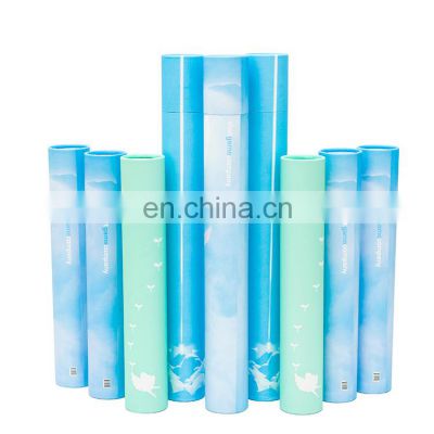 Custom Round Paper Tube Poster Packaging Fancy Gift Packaging Customized Cylinder Paper Box