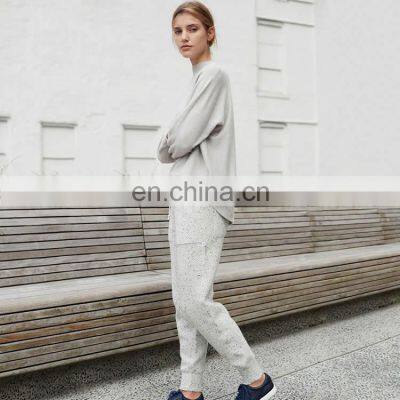 Casual Style Lady Wool Knitted Crochet Pants photo-5
