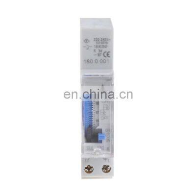 SUL180a 15 Minutes Mechanical Timer 24 Hours Programmable Din Rail Timer Time Switch Relay Measurement Analysis Instruments