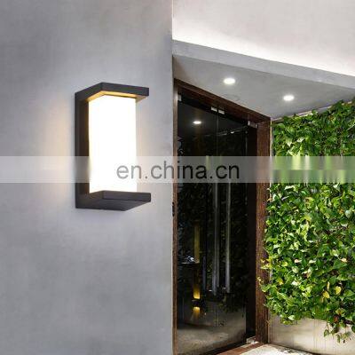 Modern Waterproof Wall Lamp Metal Shade Loft LED Wall Lights