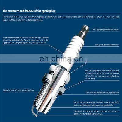 Car Accessories Automotive Ignition Spark Plug 22401-AA670 for SUBARU TRIBECA KH67RTI SILFR6A photo-5