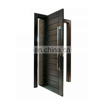 Modern pivot wooden front doors design and the best paint for pivoting pocket doors