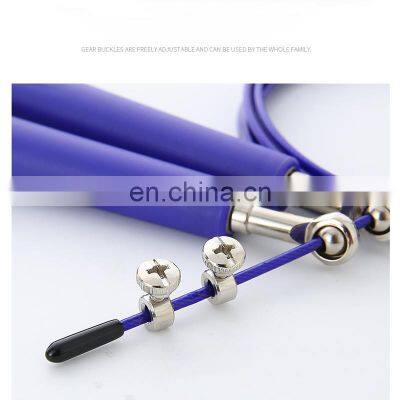 High Quality Exercise 2021 Long Handle Heavy Duty Pink Kids Metal PVC Adjustable Rope Jump photo-5