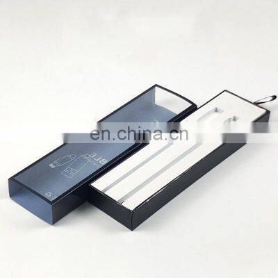 OEM ODM Custom High Quality Data Line Packing Sliding Box with Clear Window USB Cable Packaging Box