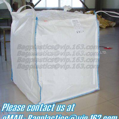 Virgin Polypropylene PP Woven Big Bulk Bag Jumbo Bag FIBC For Packing Sand 1 Ton 1.5 Ton 2 Ton Made In Package photo-2