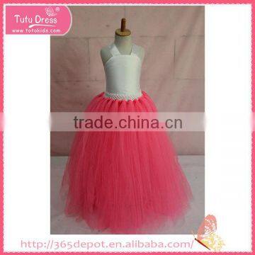 Casual dresses pictures for kids, halter neck flower girl dresses for 1-9 years