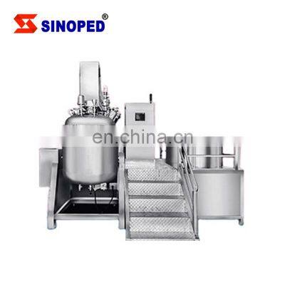High Shear Mayonnaise Cream Homogenizer Vacuum Emulsifying Machine For Food photo-2