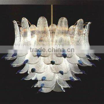 Exquisite handmade glass garden lighting