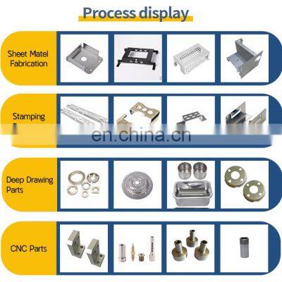 Custom Precision Steel Sheet Metal Fabrication Factory Hardware Stamping Parts Laser Cutting Deep Drawing Service