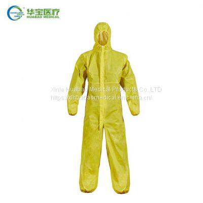 FD6-2002 Hooded Protective Coverall      Type 6 Coveralls     Medical Hooded Protective Coverall