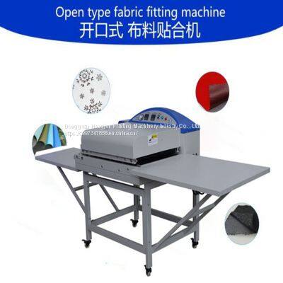 Clothing hot lining adhesive machine small adhesive machine automatic adhesive machine automatic anti - deviating adhesive lining machine