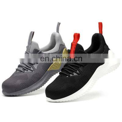 China low  light weight Factory Breathable Sport Brand Industrial Footwear WORK Shoes