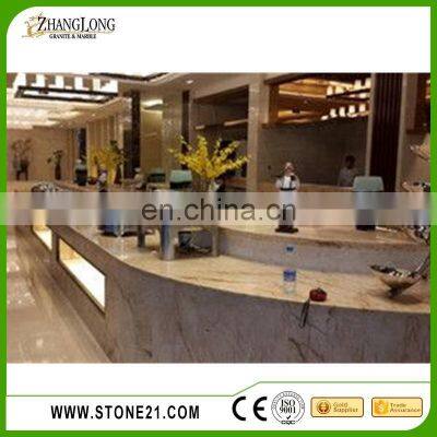 High Quality Filetto Rosso Classico Cream Marble