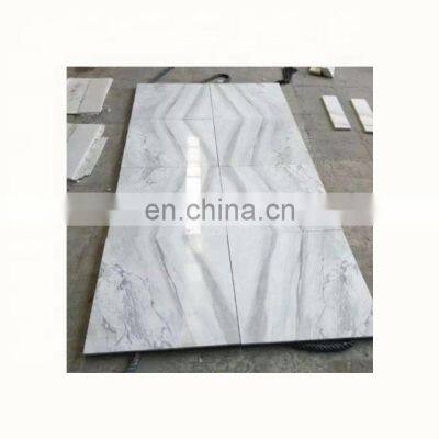 Greece white marble wall stone cladding