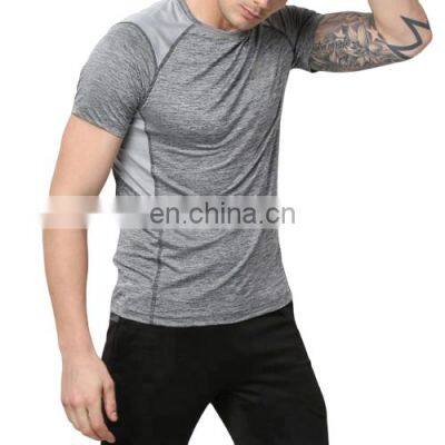 Best Ranked High Quality Hot Seller Amazon  Quick Dry Slim Fit Muscle Gym T-shirt