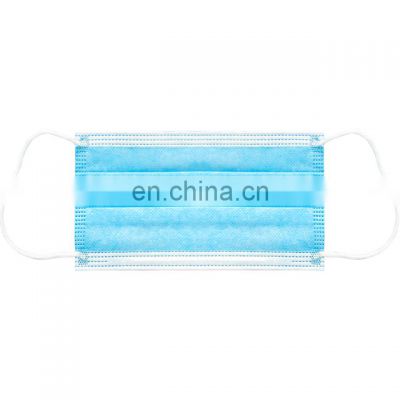 Hot Sales Blue Disposable 3 Layers Medical Mask Factory Supplier Disposable Face Mask