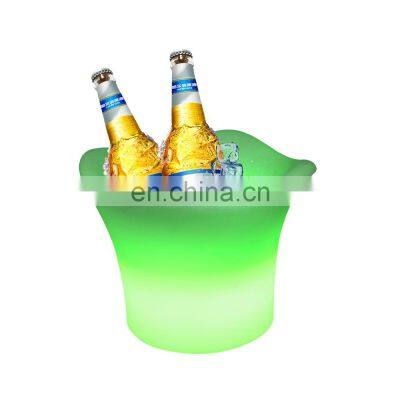 Factory Direct Custom LED Luminous Ice Bucket Induction Recharge Waterproof Lighting Ice Buckets for Bar