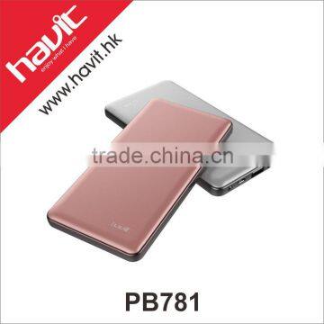 HAVIT PB781good qualiy power bank battery batteries silm polymer battery