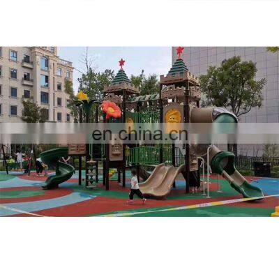 Commercial school playground set kids outdoor playground equipment set for sale