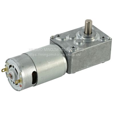 6V 12V 24V Self Lock DC Worm Gear Motor with Low Noise High Quality for Automatic Curtain