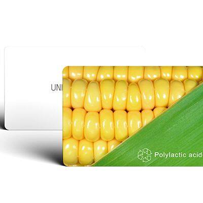 100% Eco-friendly Factory Price Bio Eco-friendly PLA Polylactic Acid Card PLA Material Smart Card photo-2