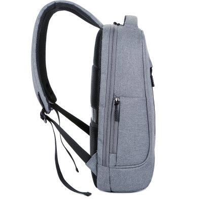 Custom LOGO Leisure Backpack Laptop Bag With USB Charging Port Fits 15.6 Inch Laptop Backpack in Stock photo-2